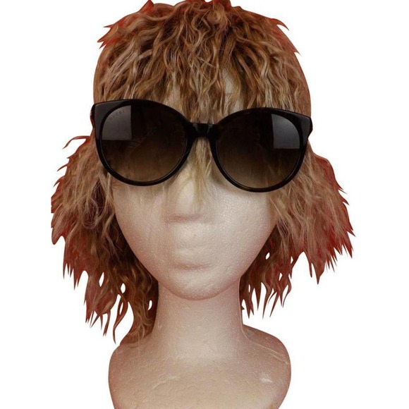NEW GUCCI DARK HAVANA BROWN GOLD GG 3820/S KCLJD CAT EYE 434092 SUNGLASSES ITALY main image 6